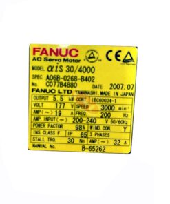 A06B-0268-B402 label