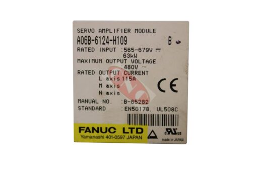 A06B-6124-H109 Fanuc Servo amplifier module