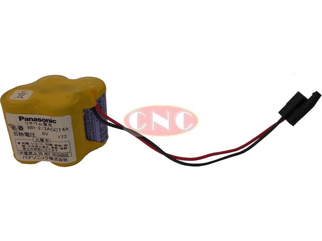 New Panasonic BR-2//3AGCT4A 6V Battery For Fanuc A98L-0031-0025 sw