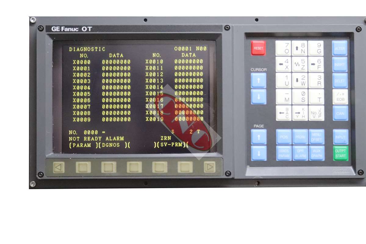 9'' LCD Monitor Replacement For FANUC CNC System CRT – A61L-0001-0093 D9MM-11A – Black