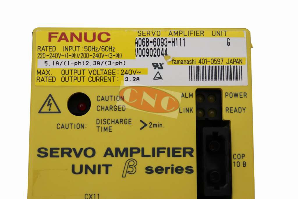 Fanuc BETA Servo Alarms LED Indicator & CNC Codes | CNC