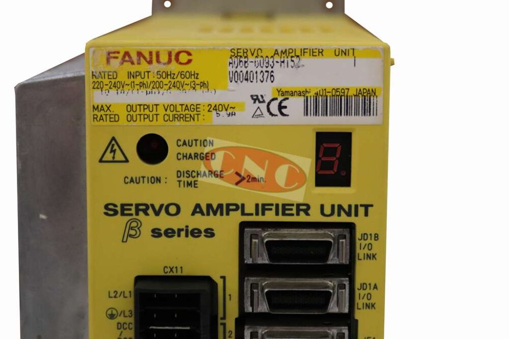 Fanuc BETA Servo Alarms LED Indicator & CNC Codes | CNC